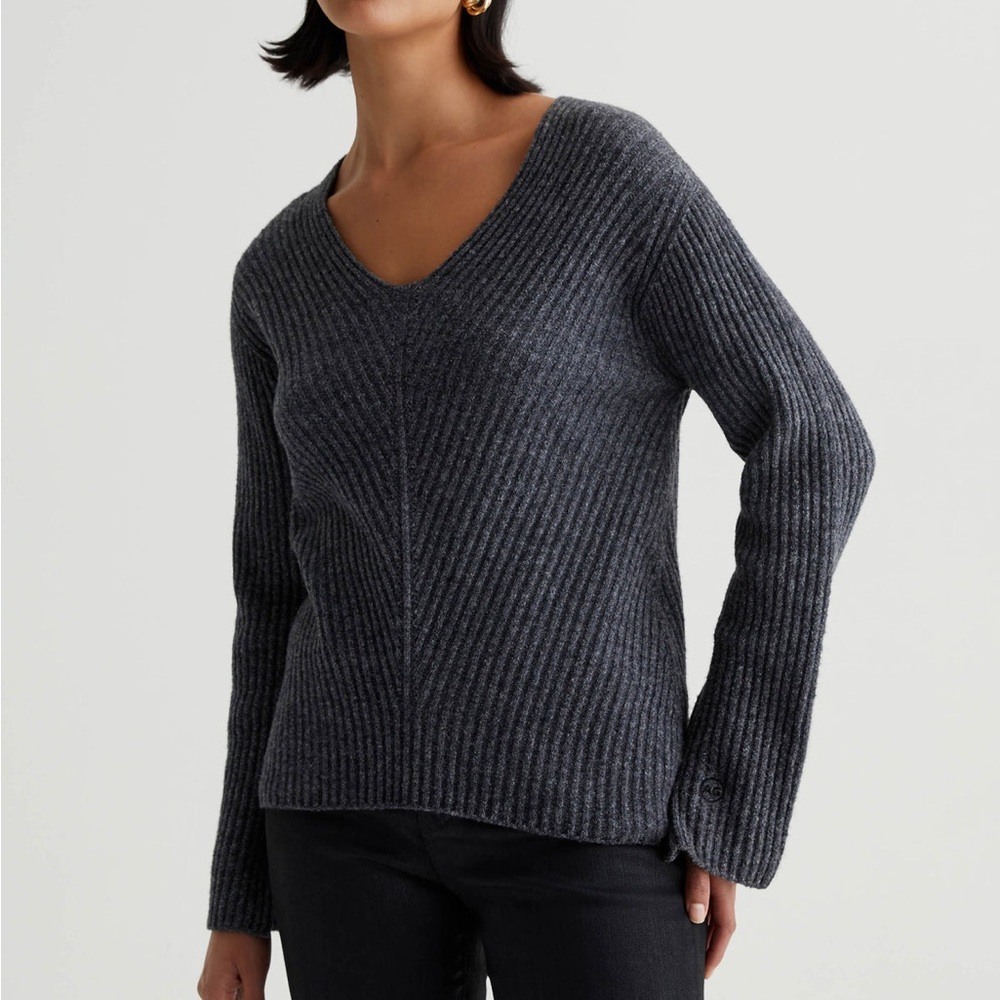 AG Relaxed Vee Neck Sweater